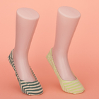 Για άνδρες και για γυναίκες ενήλικοι 	Αόρατες κάλτσες μη ολίσθησης κίτρινες καμία κάλτσα σκαφών της γραμμής επίδειξης με αντιβακτηριακό