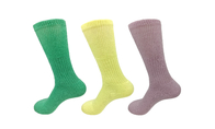 Αντιβακτηριακές πρόσθετες ευρείες κάλτσες υφασμάτων για τους διαβητικούς, ζωηρόχρωμες διαβητικές κάλτσες για τις γυναίκες