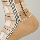 Καφετιές ρόμβων κάλτσες φορεμάτων Spandex παχιές, διαμορφωμένες κάλτσες φορεμάτων των ατόμων ενηλίκων