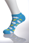 Οργανικές μπλε εξαιρετικά λεπτές τρέχοντας κάλτσες βαμβακιού για το για άνδρες και για γυναίκες επί παραγγελία μέγεθος ενηλίκων