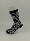 Κάλτσες βαμβακιού των μαύρων πλεκτές παιδιών, αναπνεύσιμες αντιολισθητικές 100 άσπρες κάλτσες βαμβακιού