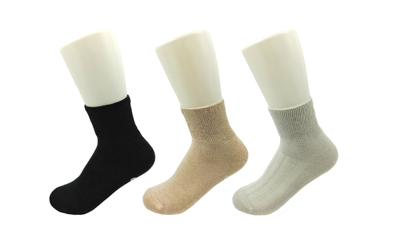 Διαβητικές κάλτσες αστραγάλων Elastane, ελαστικές κάλτσες πολυεστέρα/Spandex μη για τους διαβητικούς